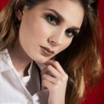 Serious female portrait representing Selena Gomez emotional message to fans